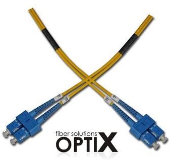 Adatkábel OPTIX SC-SC 09/125 7m G.657A optikai