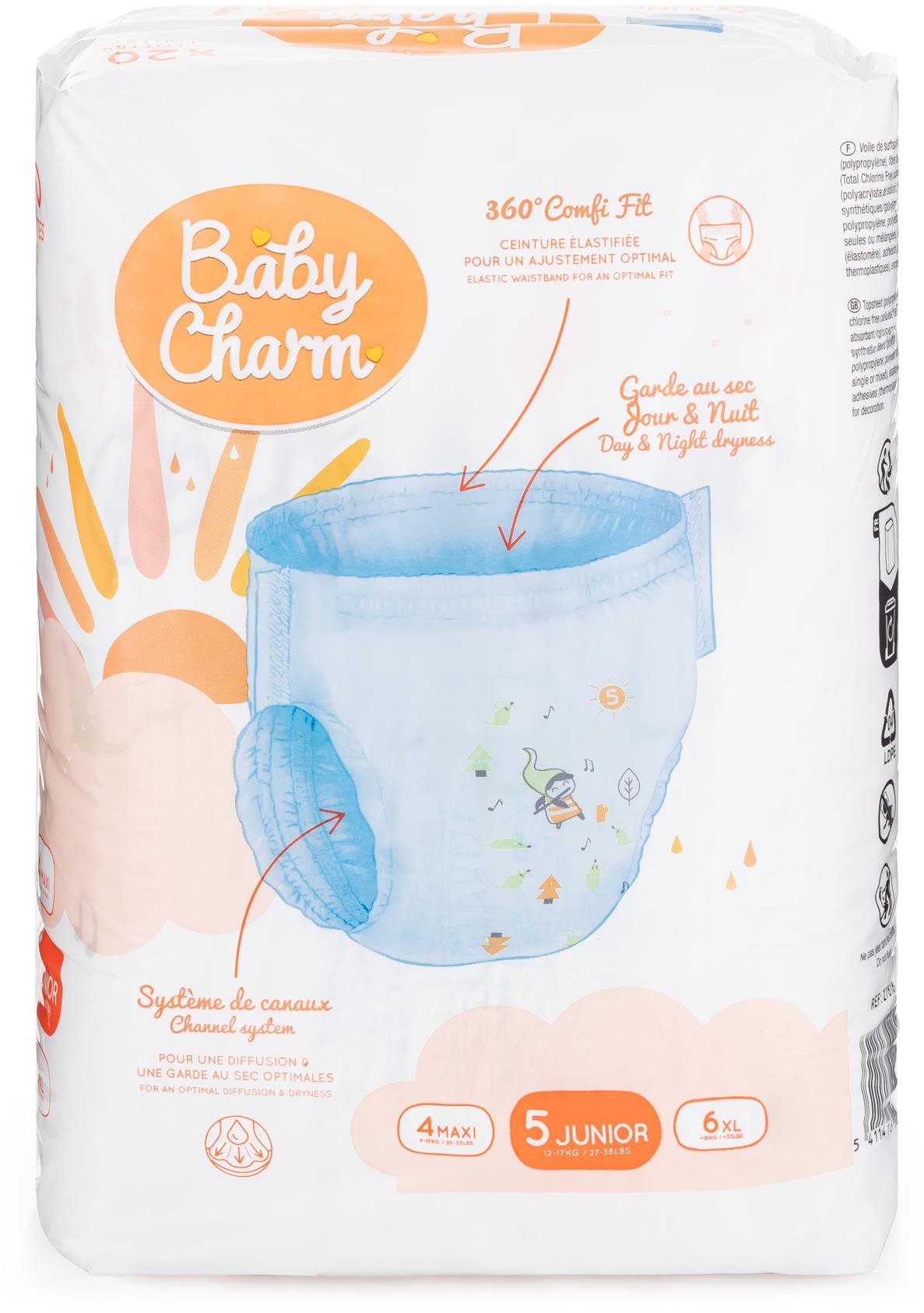 Bugyipelenka BABY CHARM Super Dry Pant méret 5 Junior