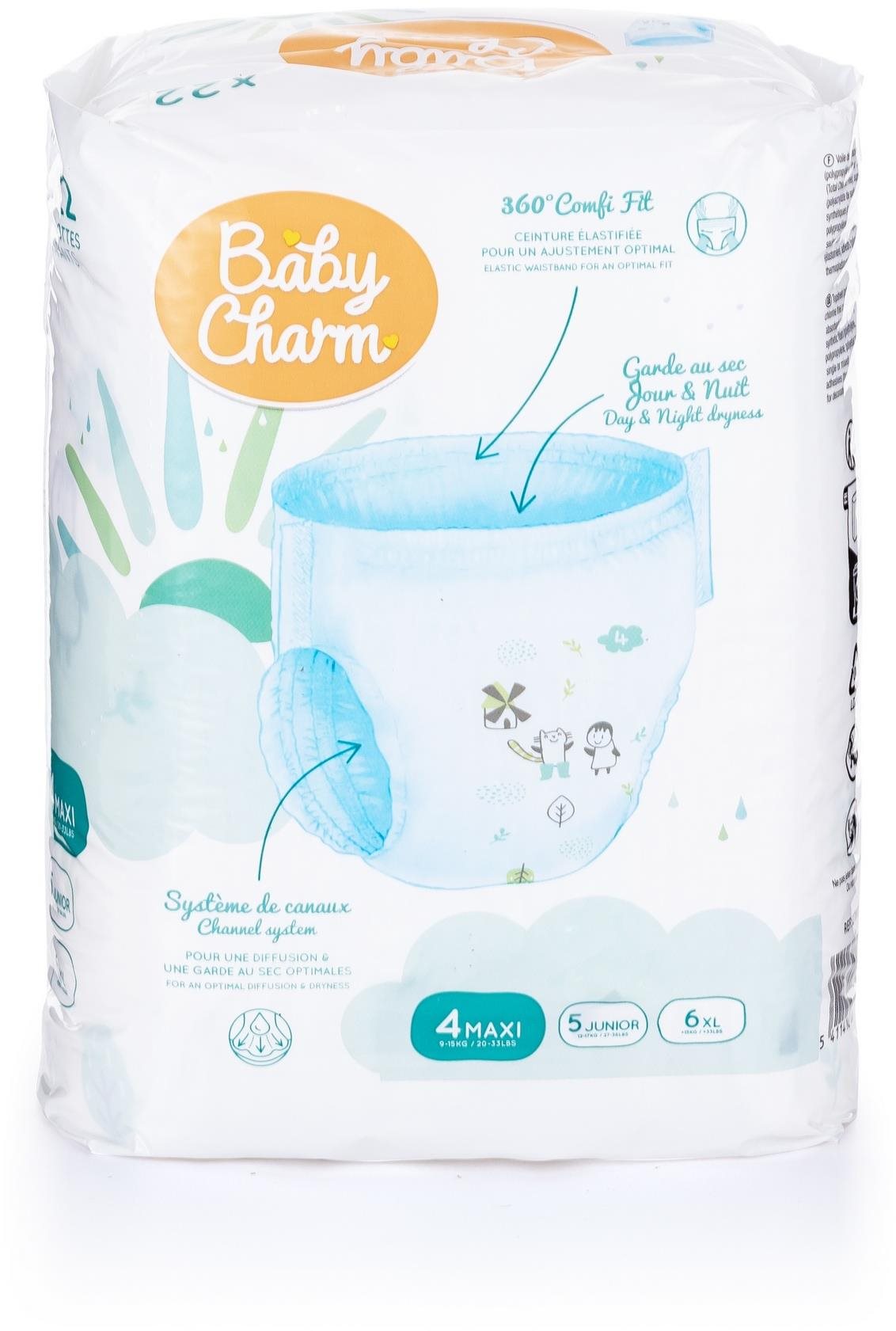 Bugyipelenka BABY CHARM Super Dry nadrág 4-es méret Maxi