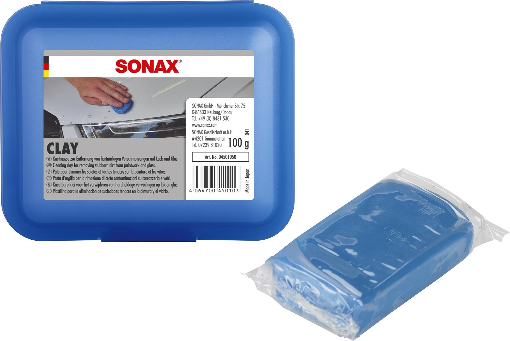 Clay Sonax Profiline Lakktisztító gyurma - 100 g