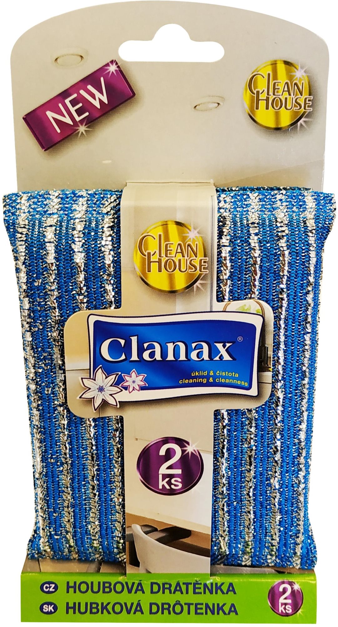 Edénysúroló CLANAX drótszivacs
