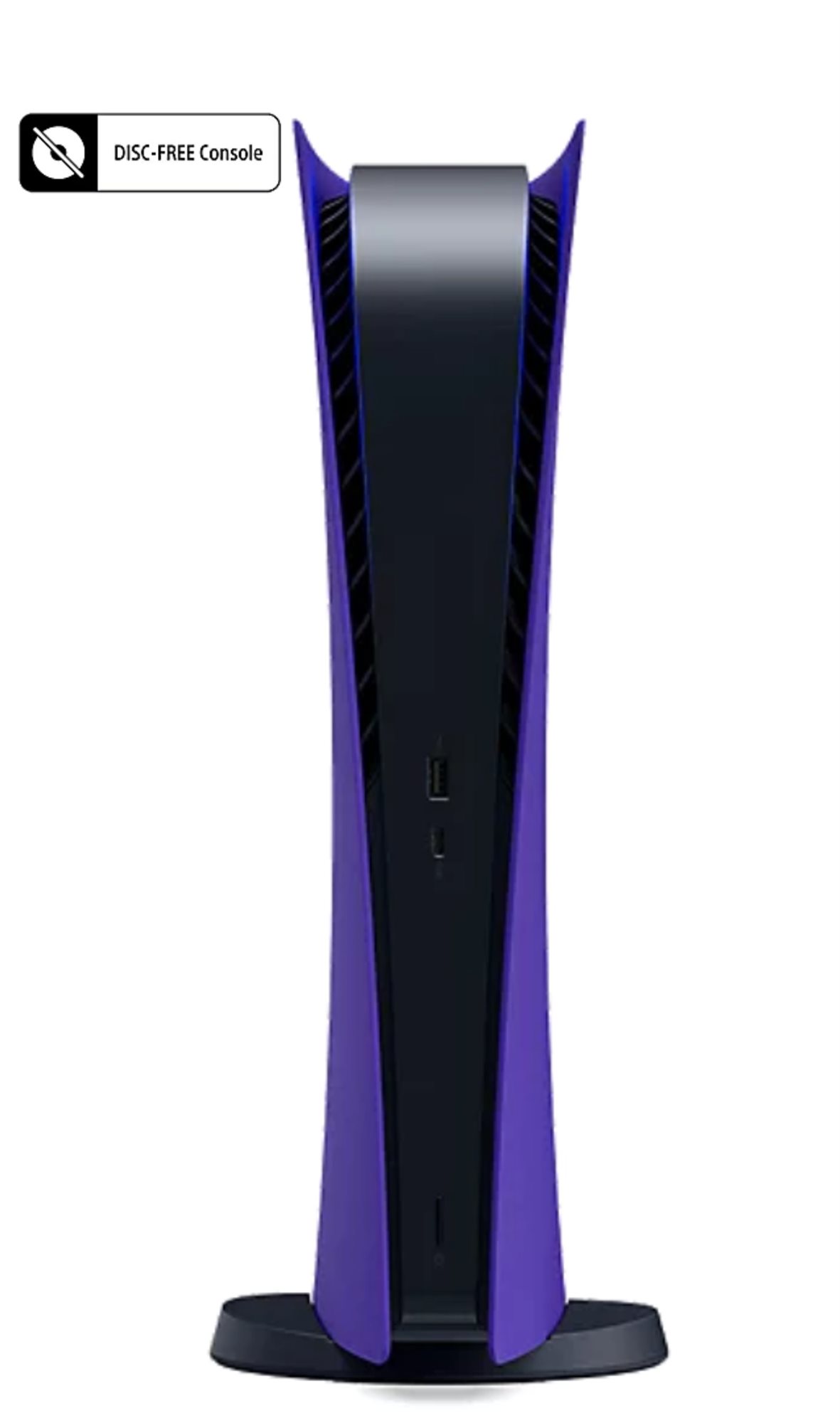 Játékkonzol burkolat PlayStation 5 Digital Console Cover - Galactic Purple