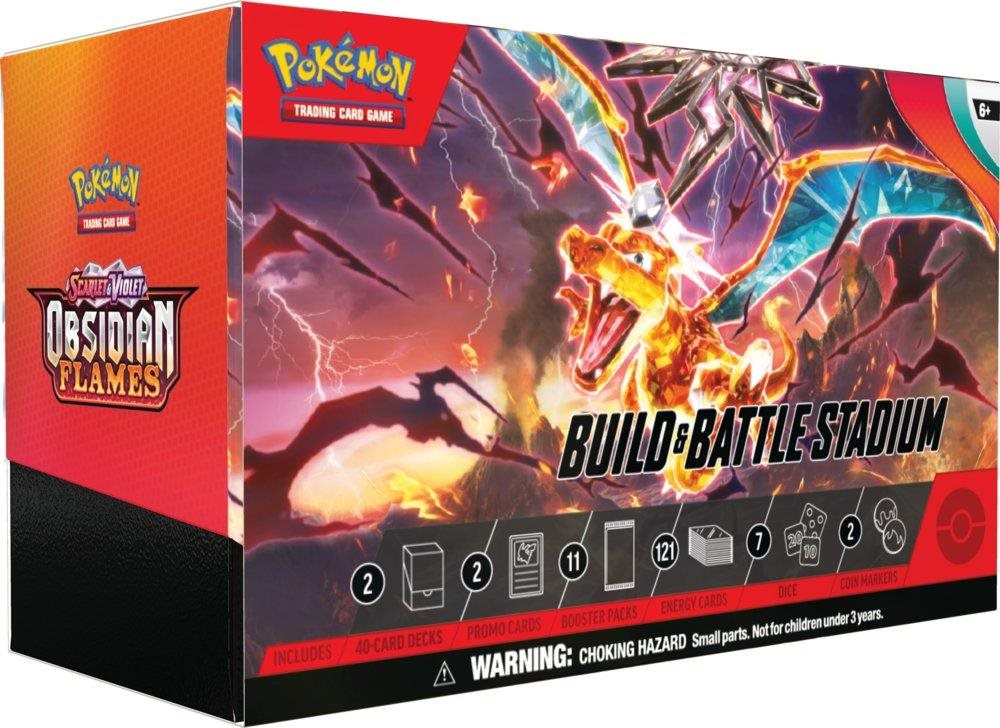 Kártyajáték Pokémon TCG: SV03 Obsidian Flames - Build & Battle Stadium