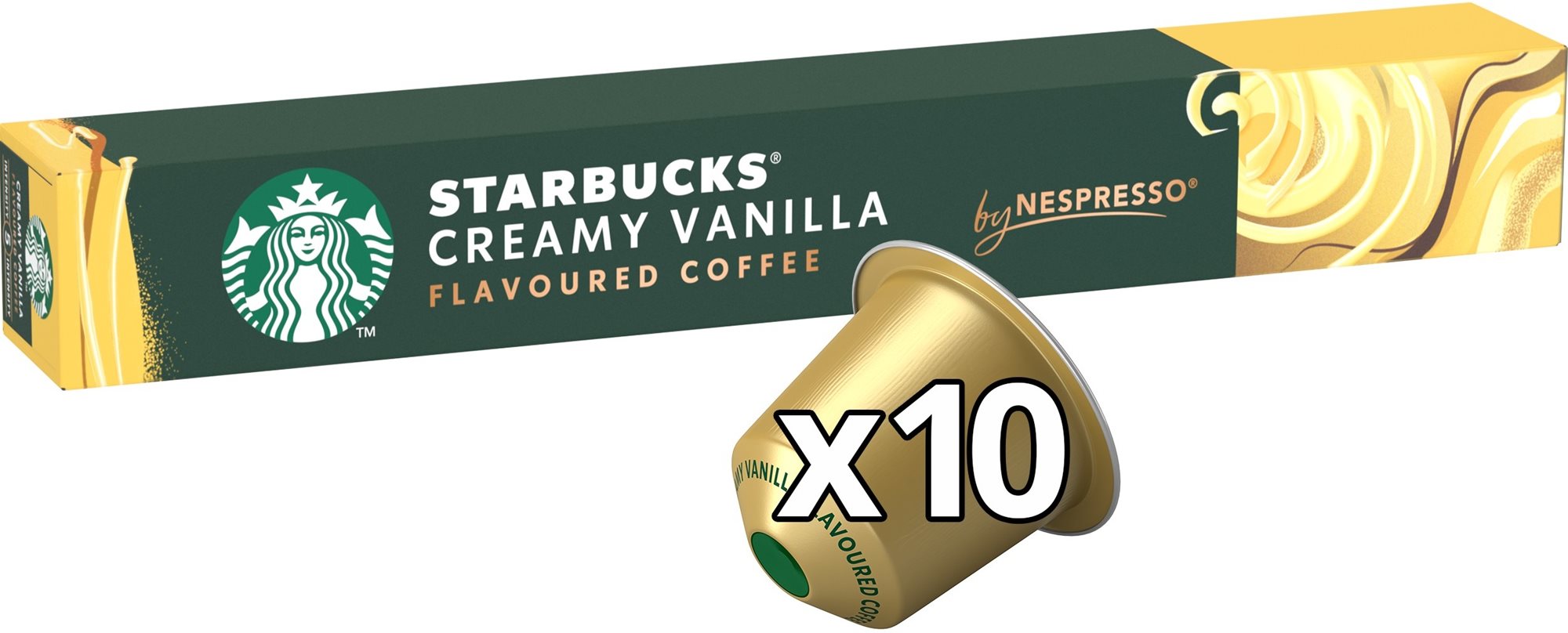 Kávékapszula STARBUCKS® by NESPRESSO® Creamy Vanilla Flavoured Coffee