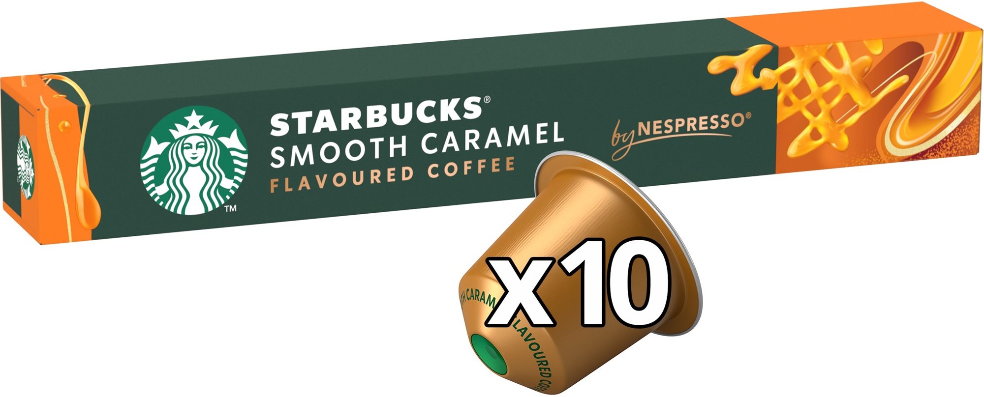 Kávékapszula STARBUCKS® by NESPRESSO® Smooth Caramel Flavoured Coffee