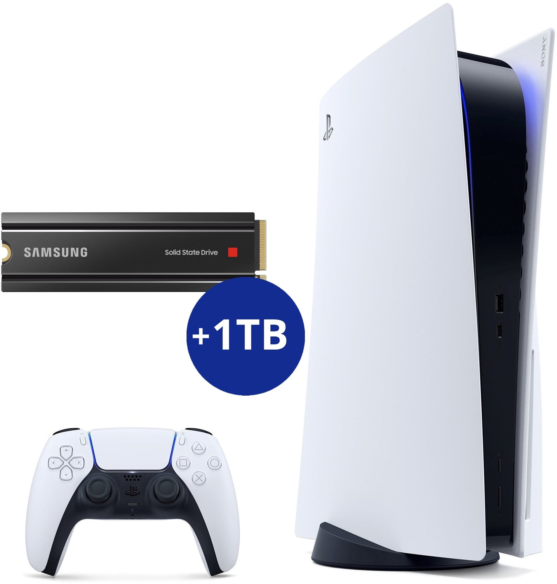 Konzol PlayStation 5 bővített tárhellyel (+1TB SSD)