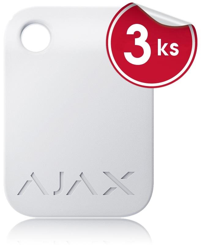 Távirányító Ajax Tag fehér 3 db (23526)