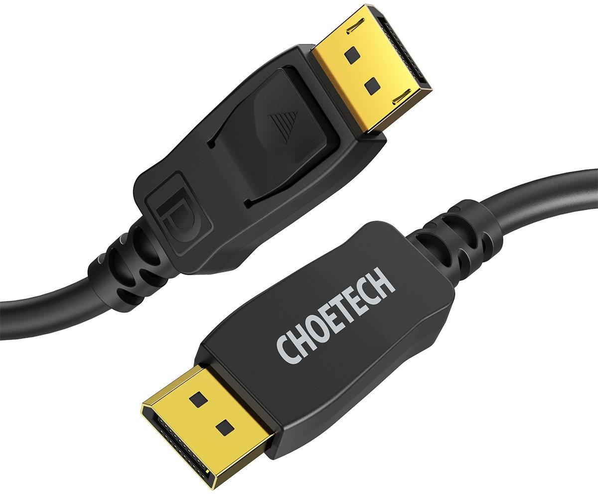 Videokábel ChoeTech 8K DisplayPort to DP 2 m