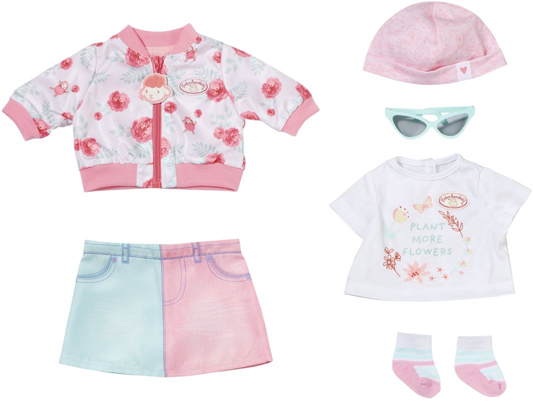 Játékbaba ruha Baby Annabell Deluxe Tavaszi szett